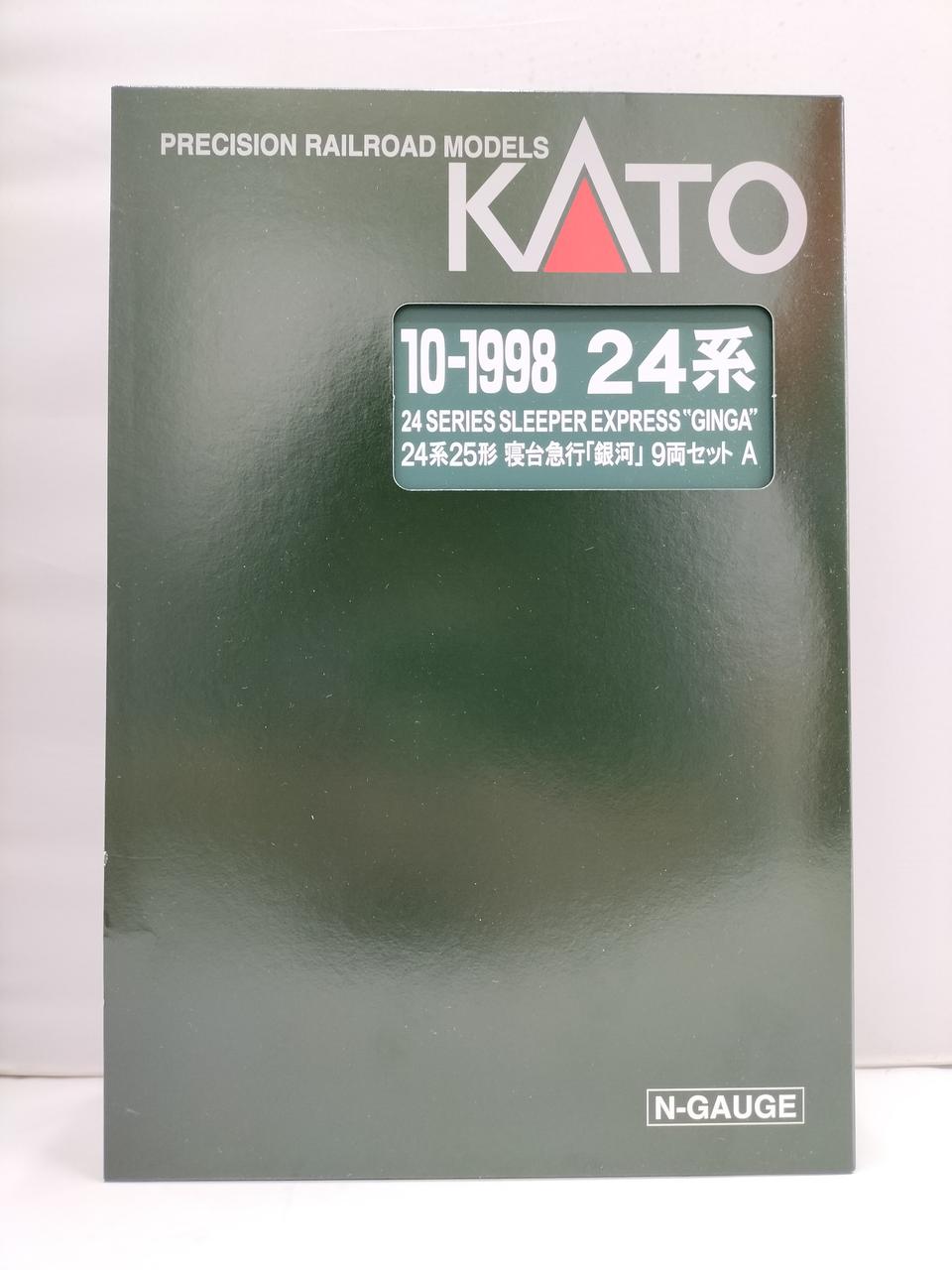 KATO N Gauge 24 Series 25 Sleeper Express Ginga 9-Car Set
