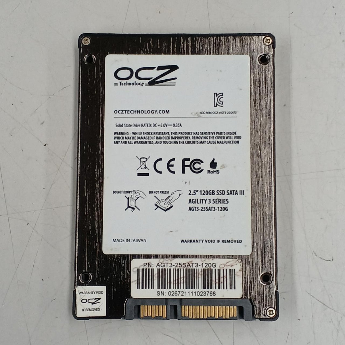 OCZ SSD AGT3-25SAT3-120G