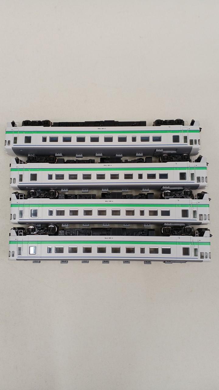 TOMIX JR KiHa 40-1700 Series Diesel Car (Thank You) KiHa 40 N Gauge 97971 4-Car Set