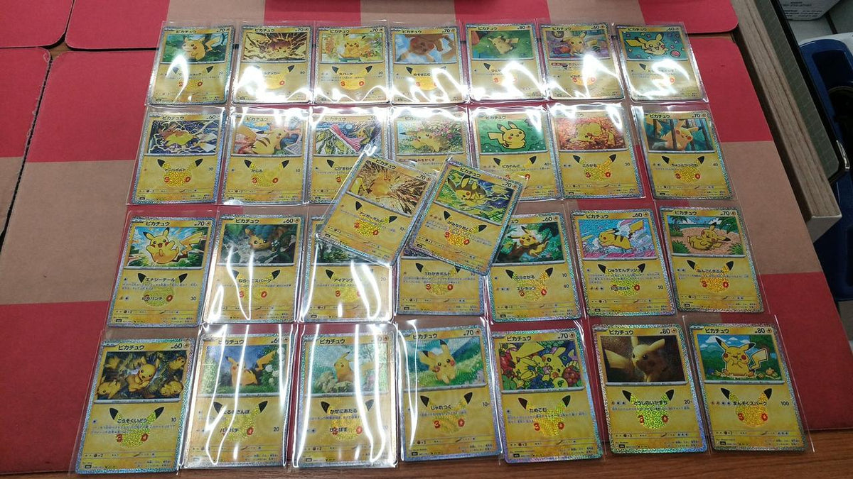 Pokémon 30TH Pikachu 30-Piece Set 017/103~046/103