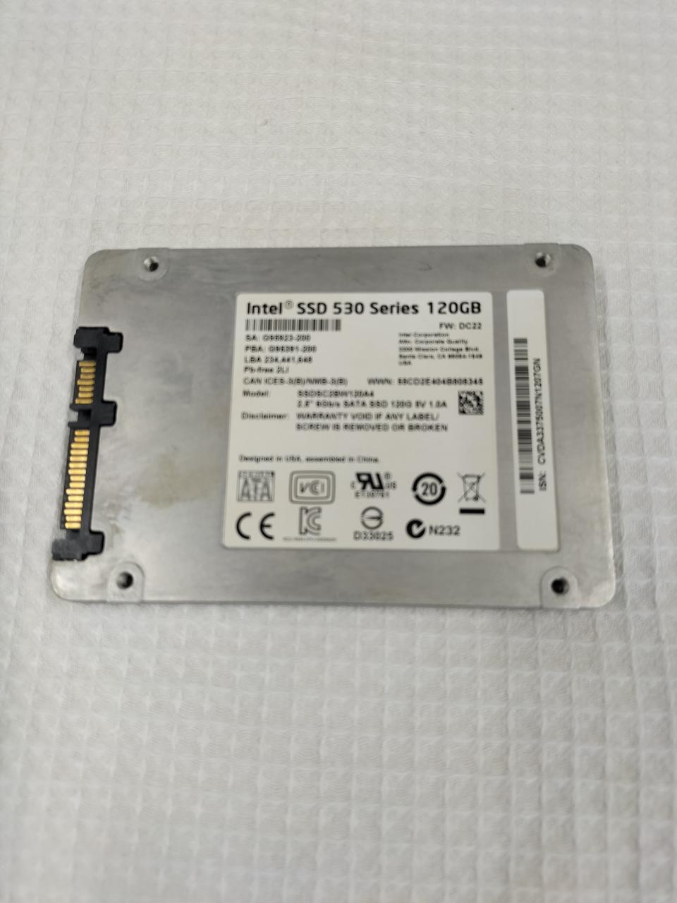 INTEL 2.5"SSD SSDSC2BW120A4