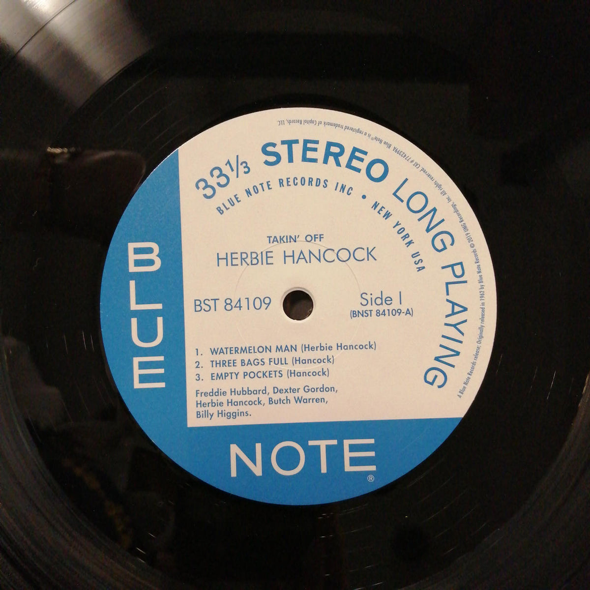 BLUE NOTE HERBIE HANCOCK/TAKIN' OFF 7742399