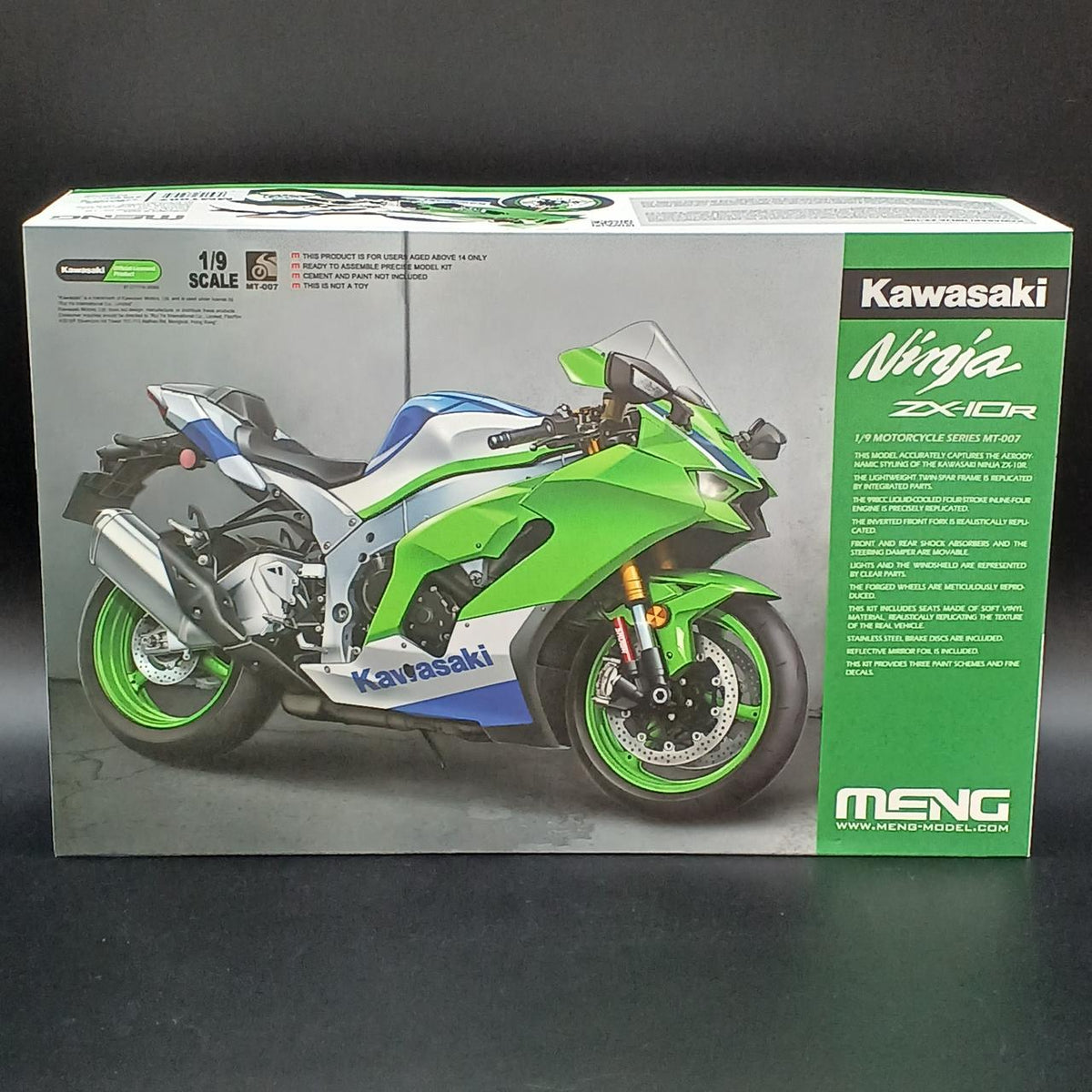 MENG 1/9 Scale Bike KAWASAKI NINJA ZX-10R