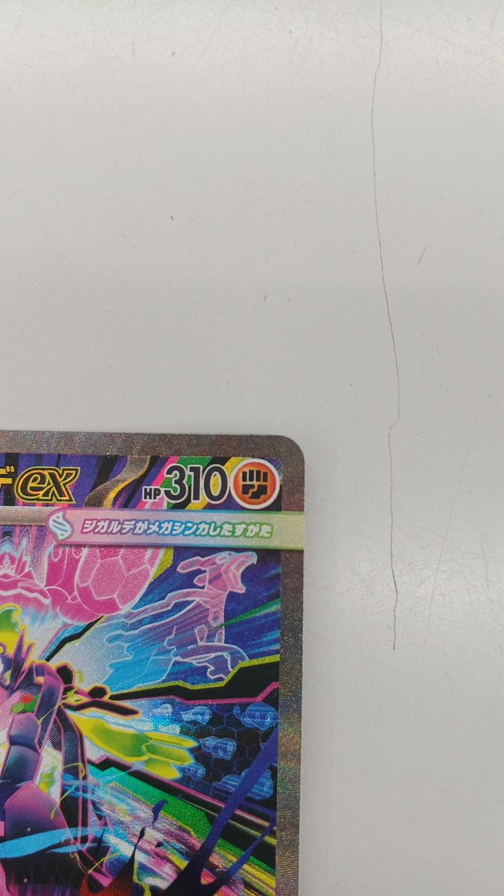 Pokémon Rare Card Mega Zigarde EX