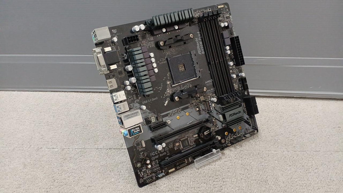 ASROCK Motherboard: B450M PRO4