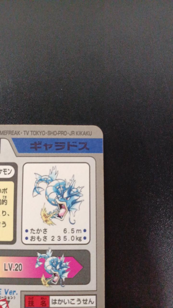 Banpresto Pokémon Card Duscoi King Gyarados Set FILENO.129-130