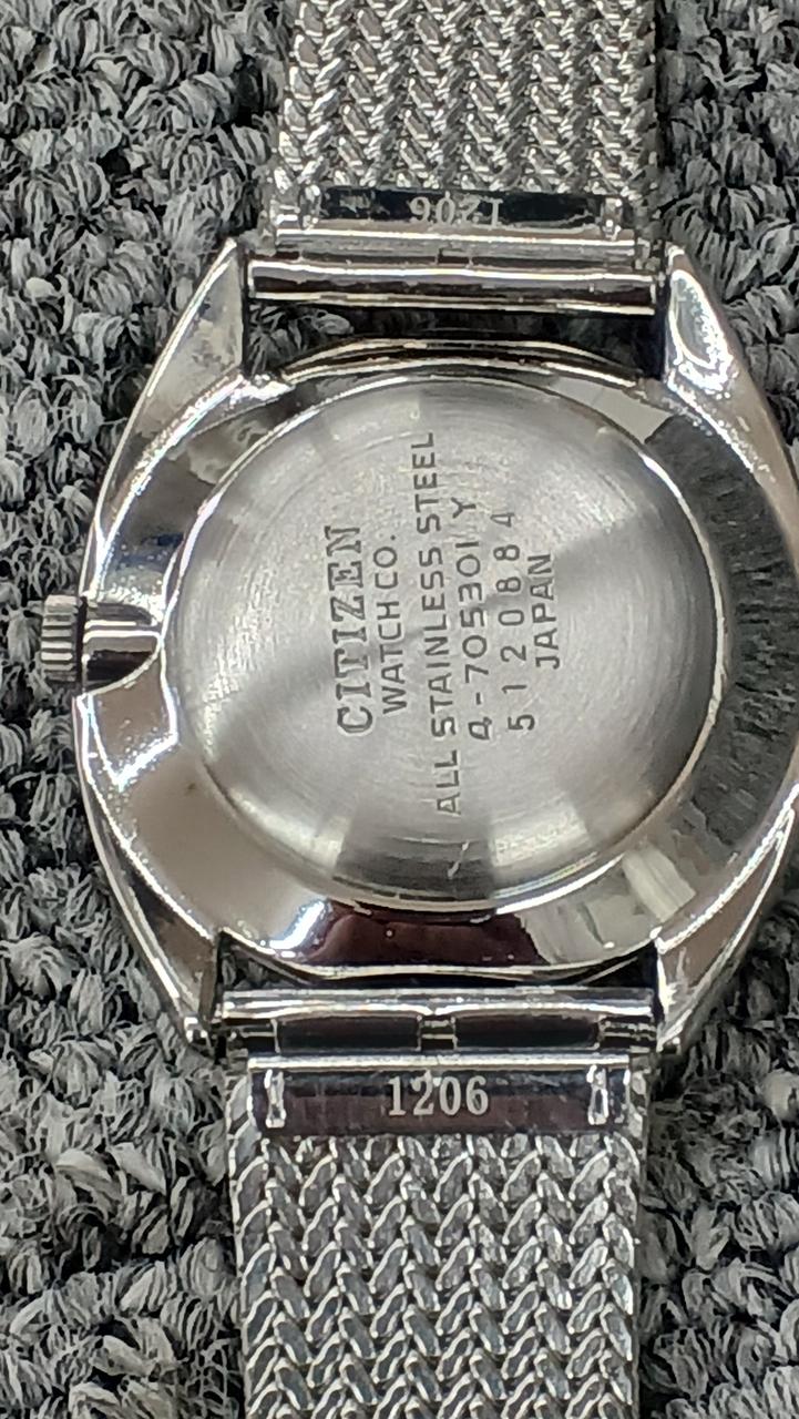 CITIZEN Automatic Wristwatch 4-705301Y