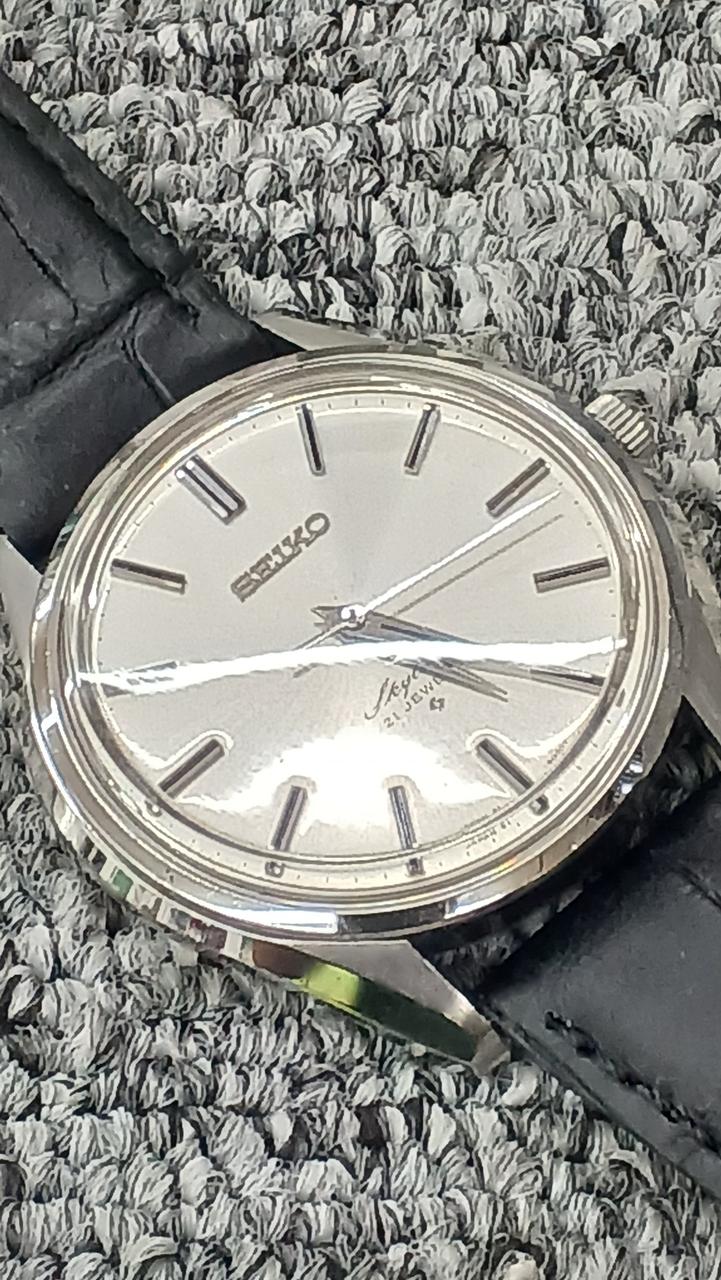 SEIKO Manual Wind Wristwatch 6100-8000