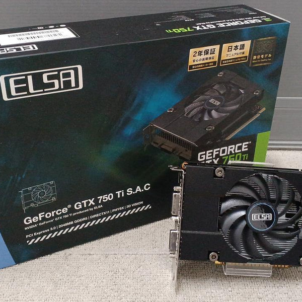ELSA Graphics Card: GD750-2GERT | BanzaiHobby