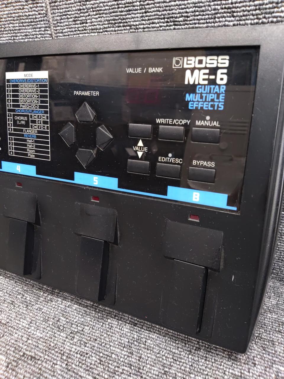 BOSS Multi-Effects Pedal ME-6