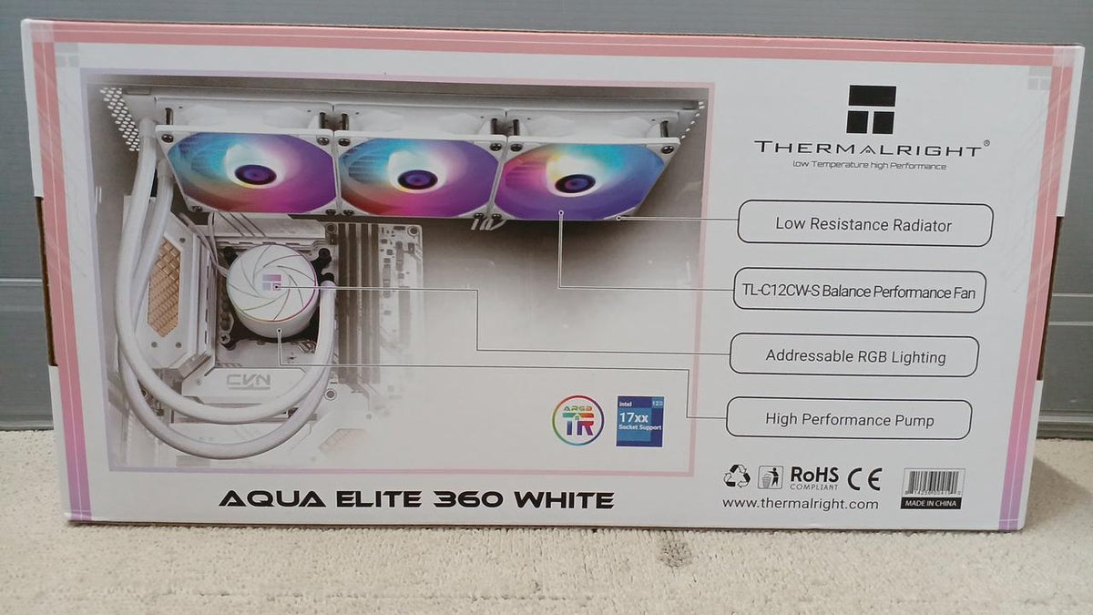 THERMALRIGHT Water Cooling Cooler AQUA ELITE 360 WITE
