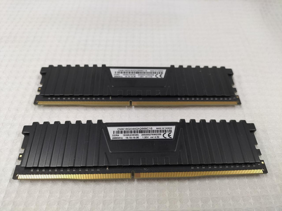 CORSAIR DDR4 Memory 8GB x 2 CMK16GX4M2A2666C16