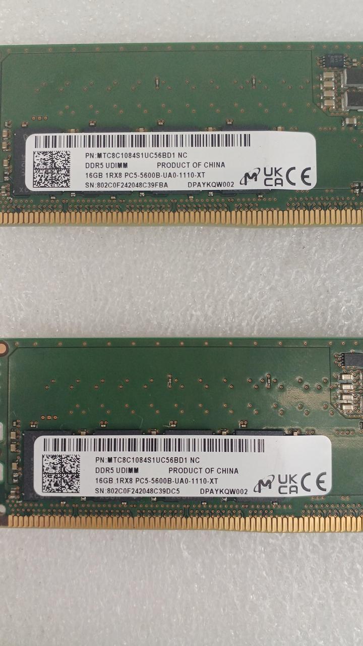 SK-HYNIX [DDR5] 16GBx2 Desktop Memory MTC8C1084S1UC56BD1 NC