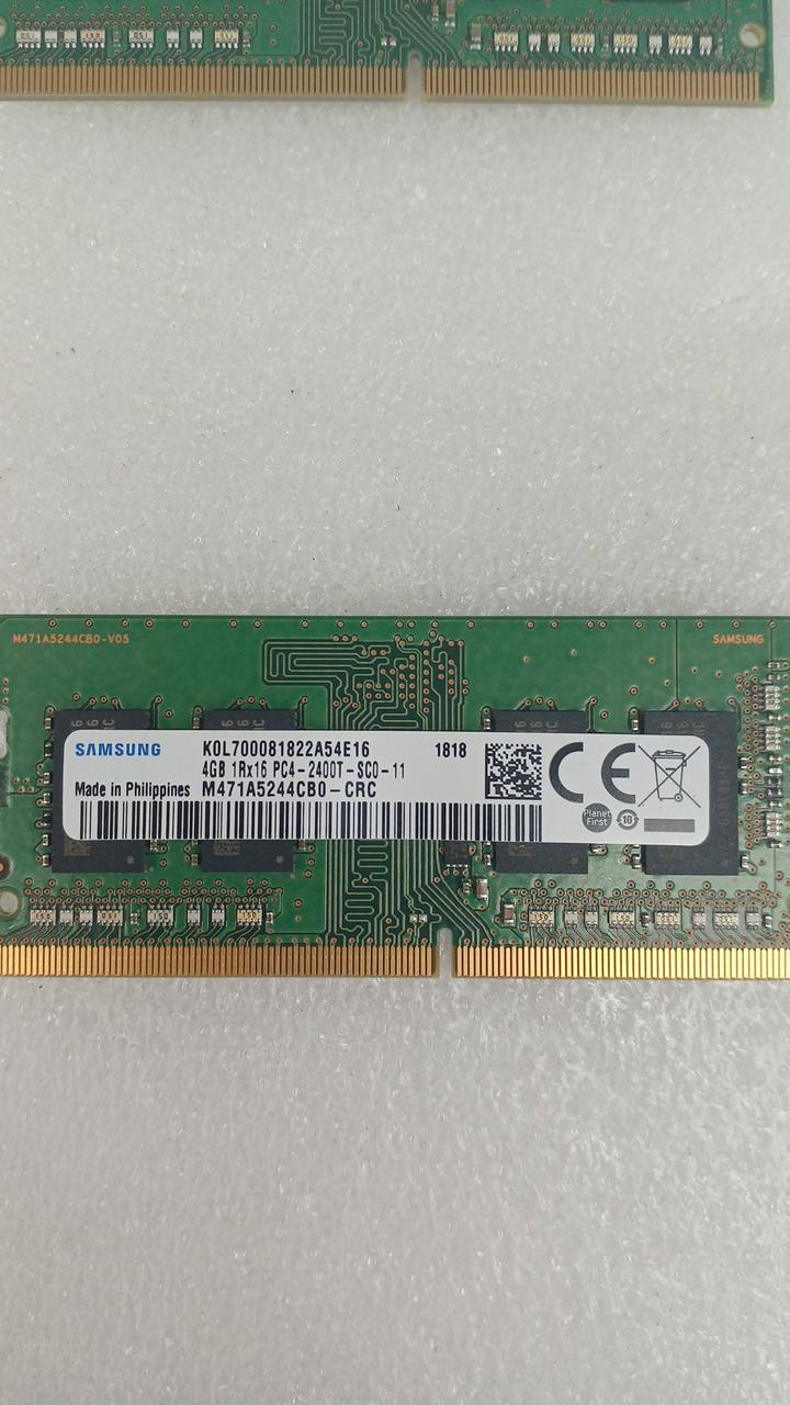 SAMSUNG [DDR4] 4GBx2 Laptop Memory M471A5244CB0-CRC