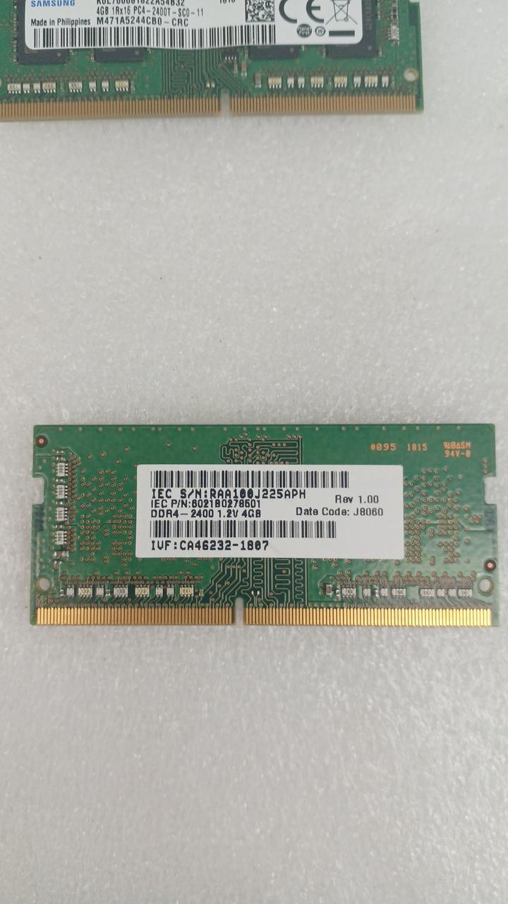 SAMSUNG [DDR4] 4GBx2 Laptop Memory M471A5244CB0-CRC