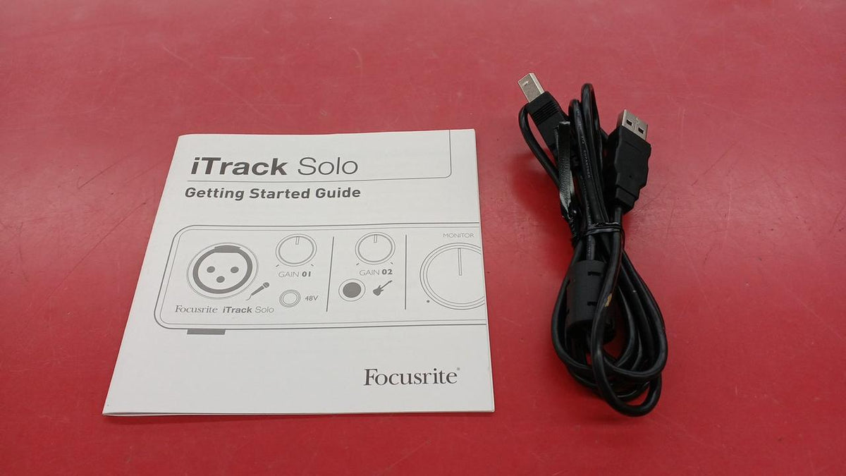 FOCUSRITE Audio interface: ITRACK SOLO