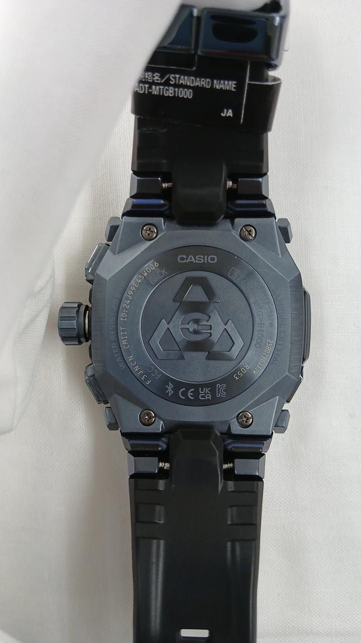 CASIO Solar Radio-Controlled Wristwatch MTG-B4000B-1A2JF