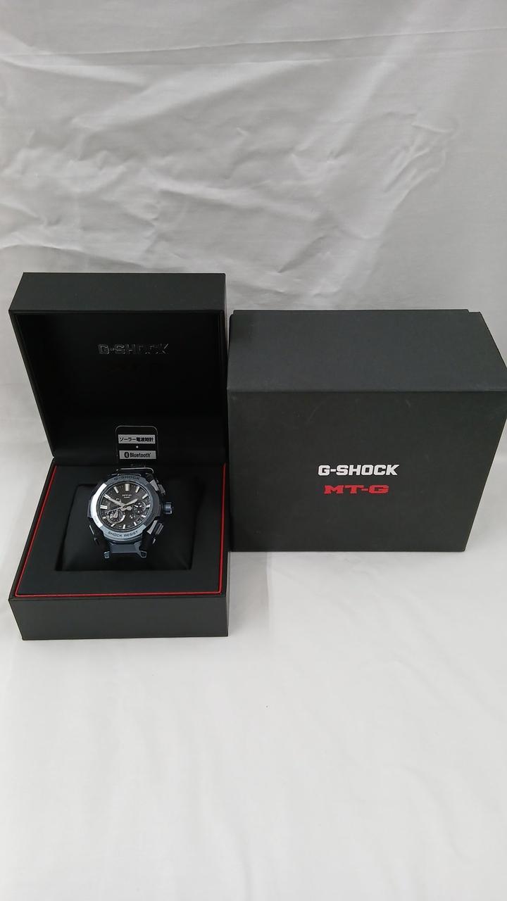 CASIO Solar Radio-Controlled Wristwatch MTG-B4000B-1A2JF