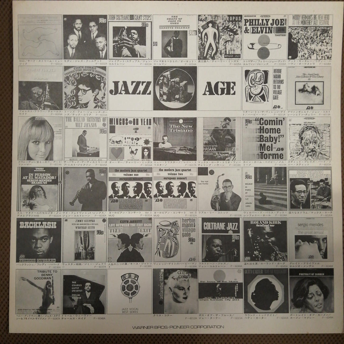 ATLANTIC SONNY STITT ? STITT PLAYS BIRD P-6020A