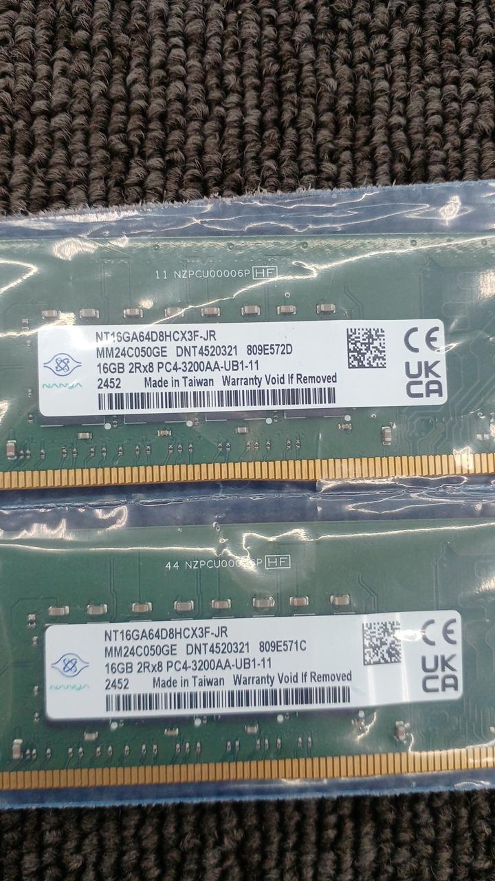 NANYA DDR4 Desktop Memory NT16GA64D8HCX3F-JR