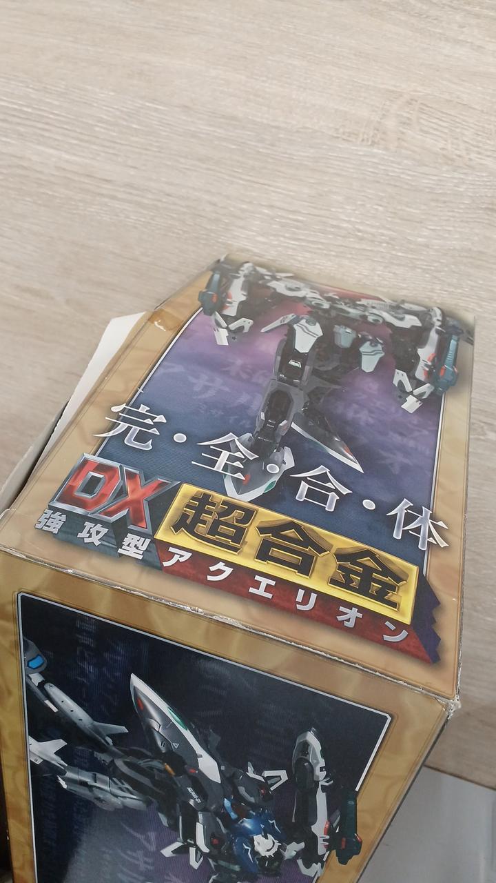 BANDAI DX Chogokin Genesis Aquarion GE-01 Aggressive Type Aquarion - Banzai Thrifting | BanzaiHobby