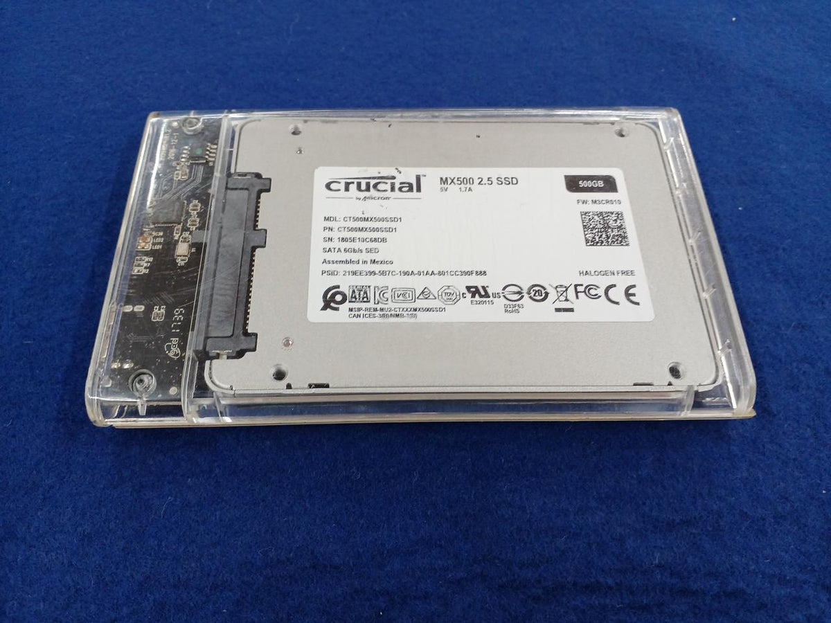 CRUCIAL SSD500GB MX500 CT500MX500SSD1