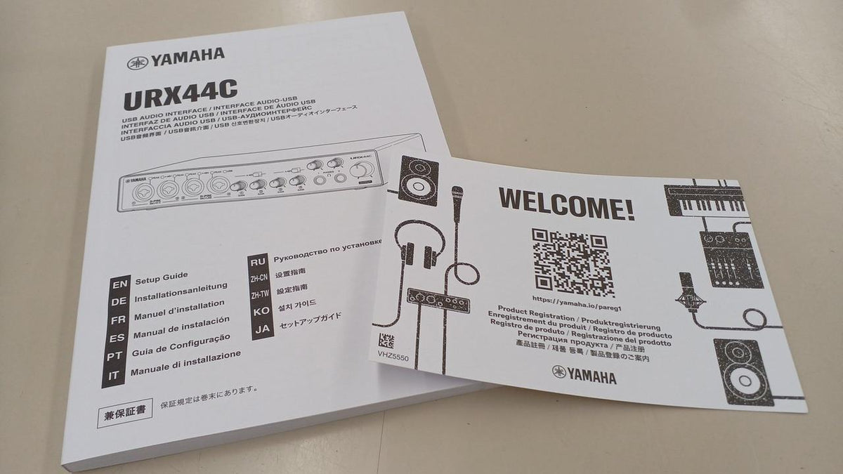 YAMAHA Audio Interface: URX44C