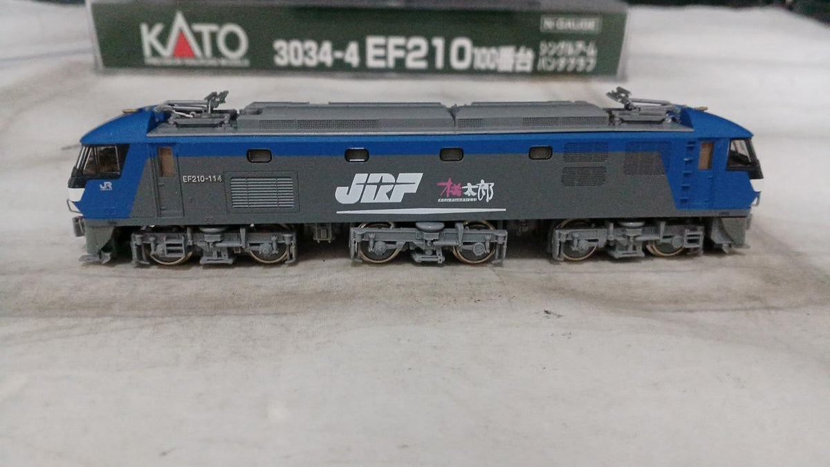 KATO EF210 Series 100 3034-4 Single-Arm Pantograph
