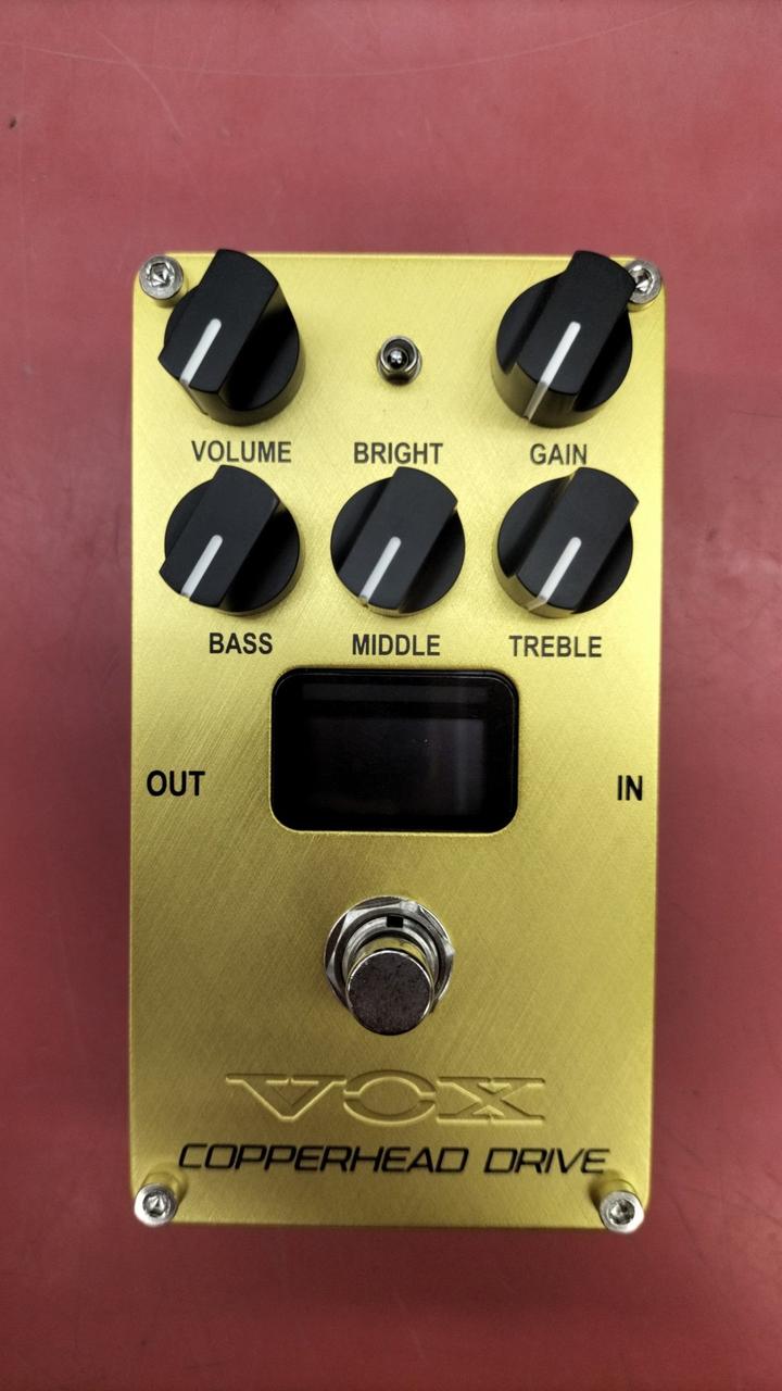 VOX Effects pedal: COPPERHEAD DRIVE VE-CD