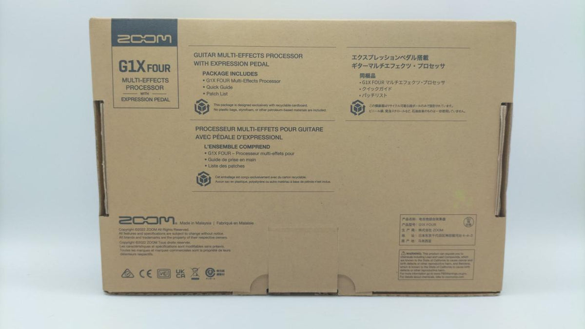 ZOOM Multi-Effects G1X FOUR