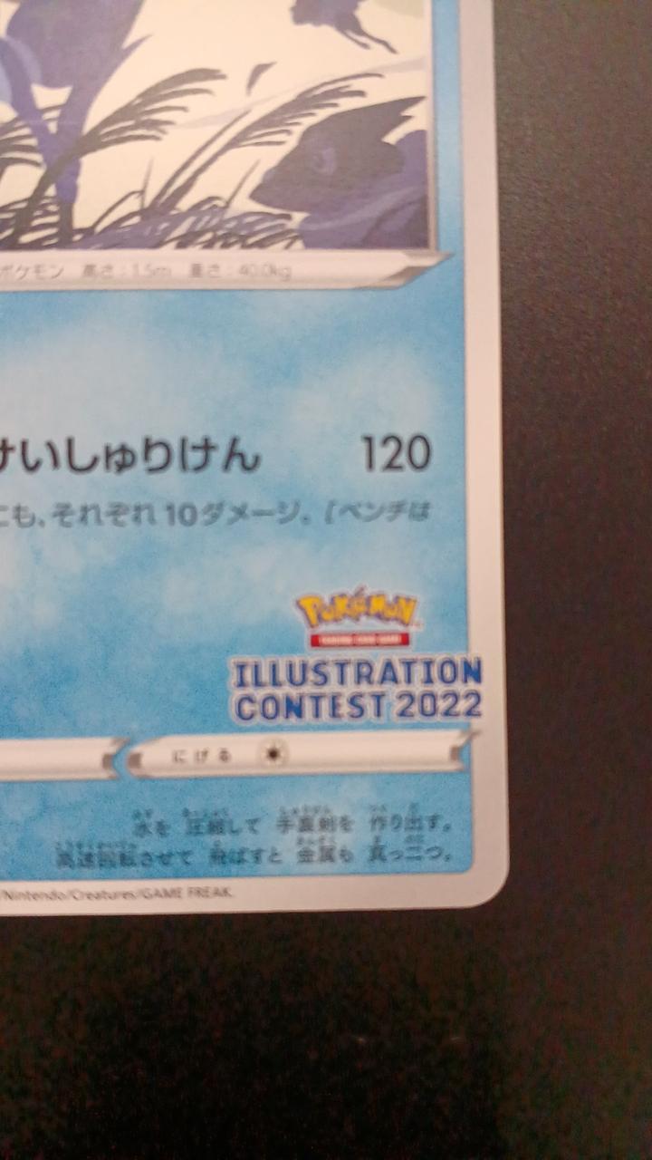 Pokémon Greninja 339/S/P Promo Card