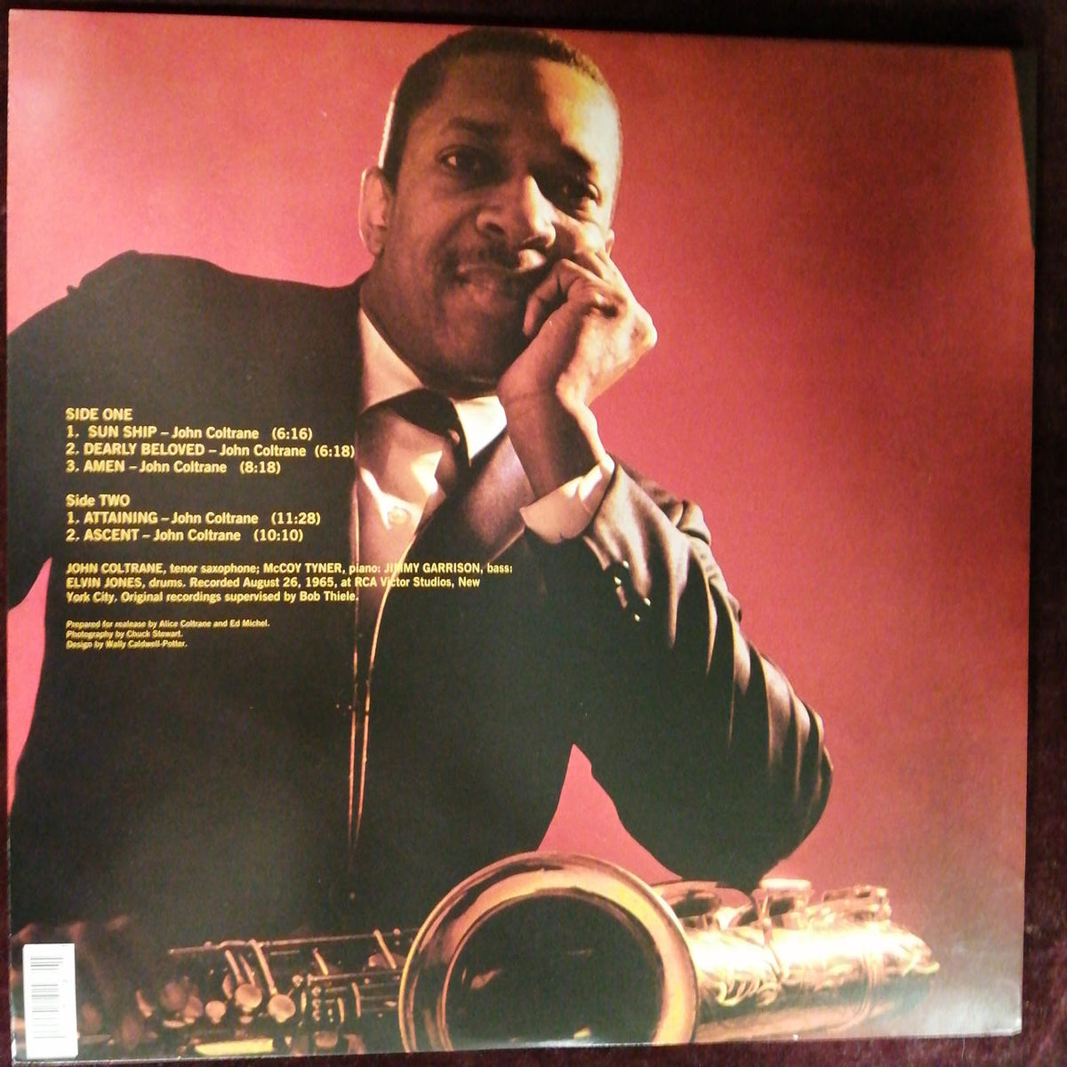 IMPULSE! JOHN COLTRANE/SUN SHIP IMP-167