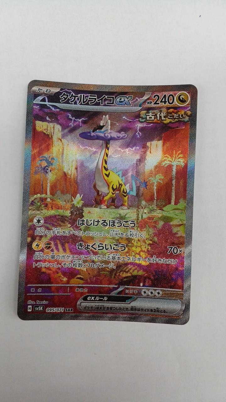 Pokémon Card Takeru Raiko EX 095/071