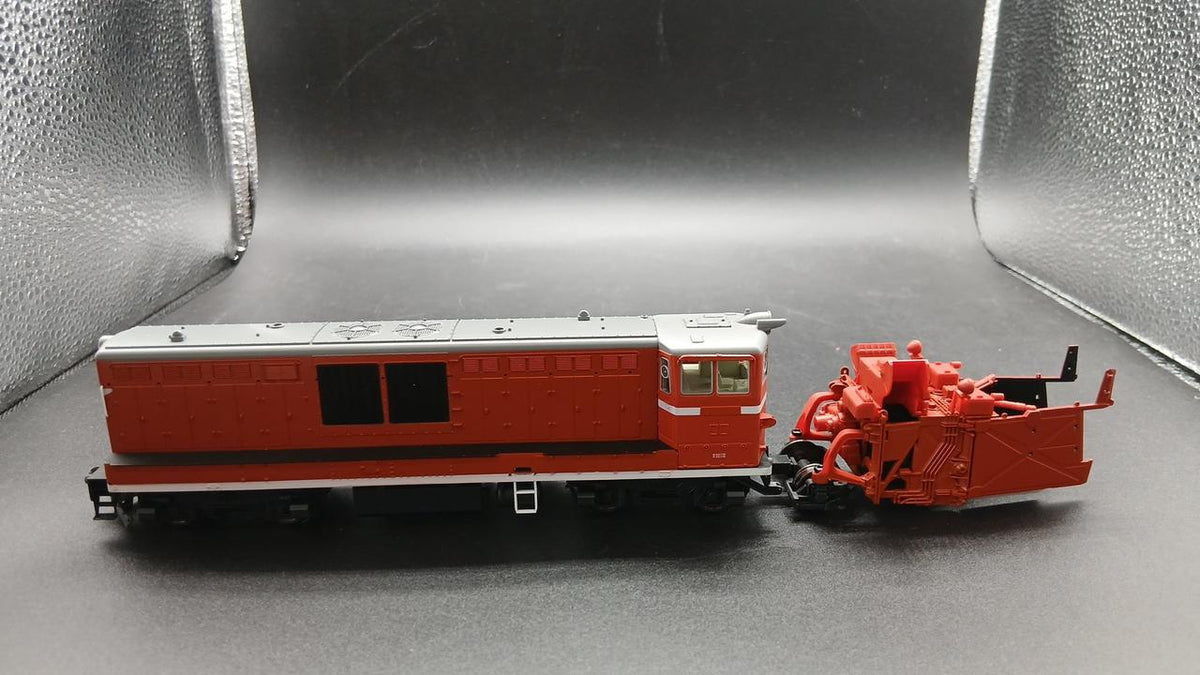 Tramway JNR DD14 (No M) & Front Snow-Throwing Front-Facing Car Model Train