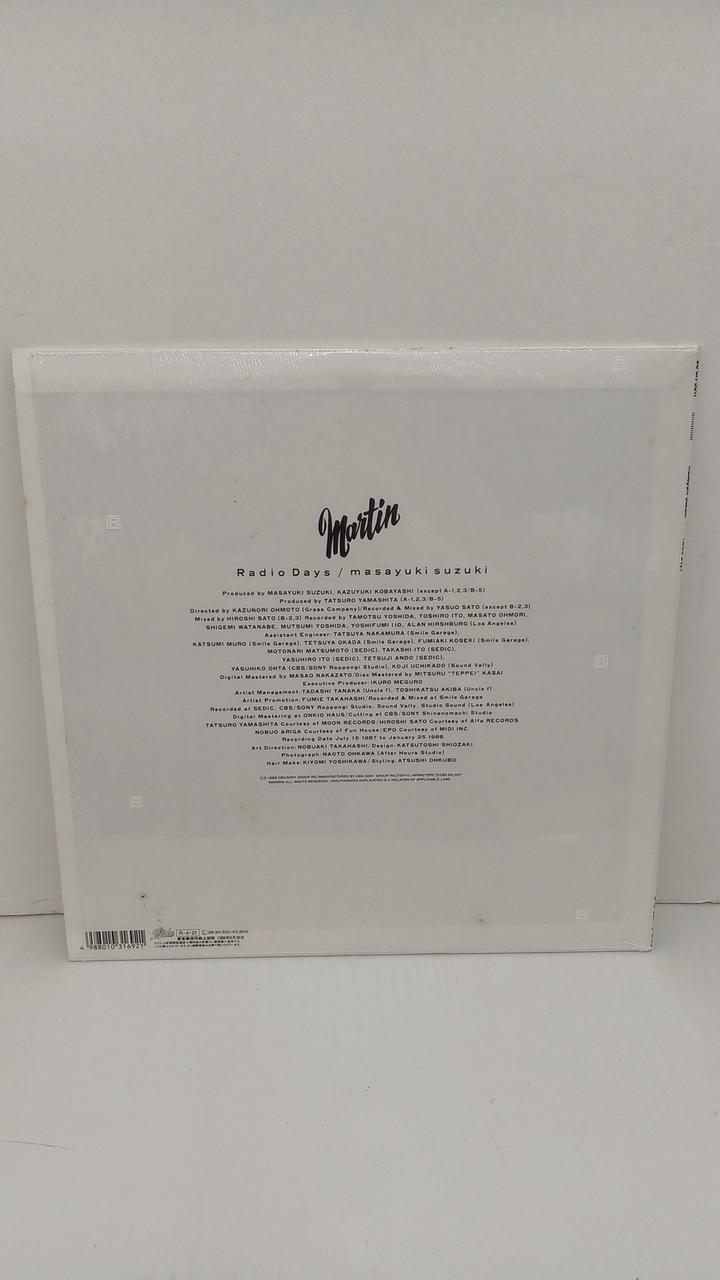 EPIC RECORDS Masayuki Suzuki / RADIO DAYS 28・0H-5011