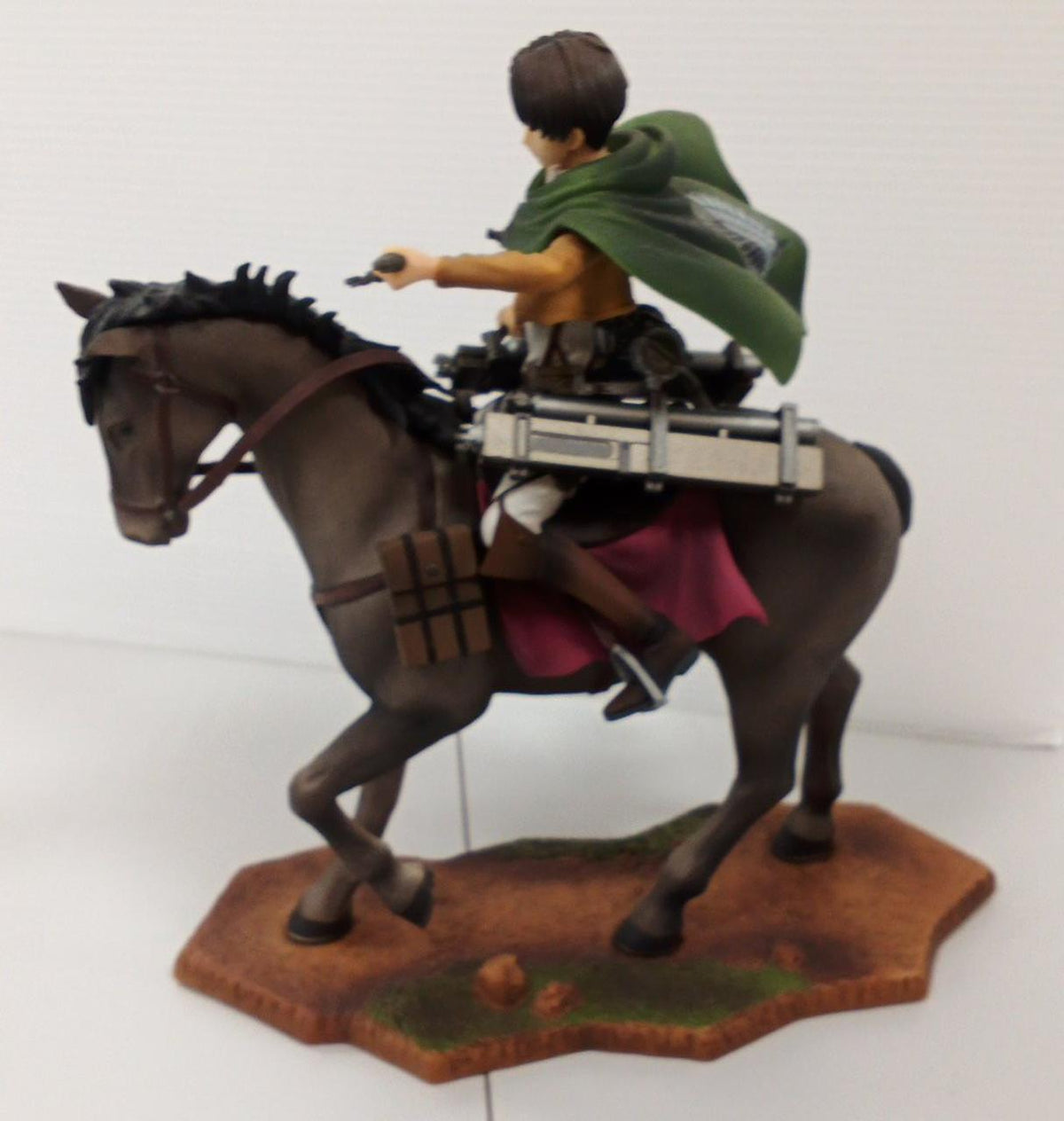 BANPRESTO Ichiban Kuji Attack on Titan B Prize Levi Mounted Figure