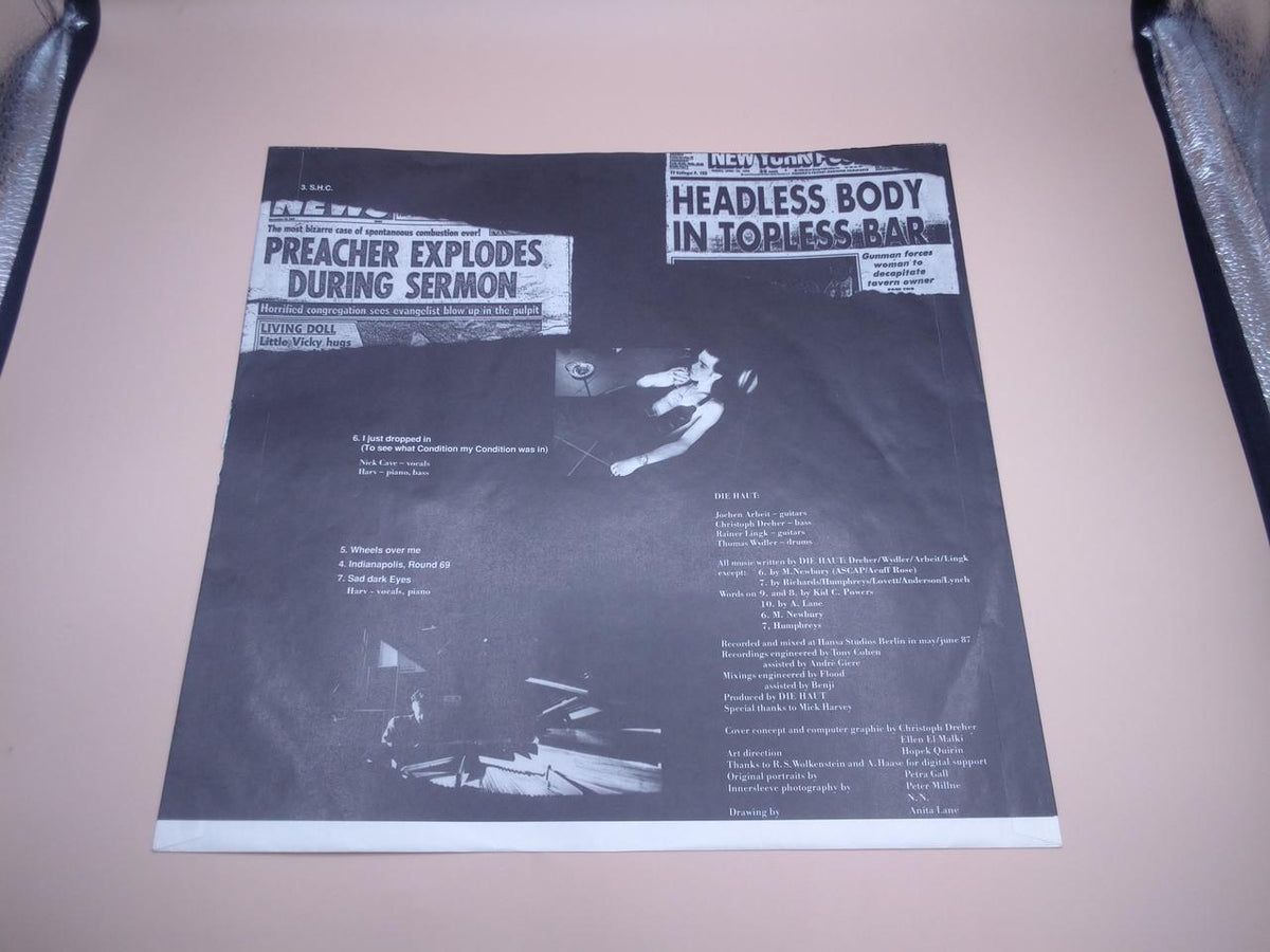 WHAT'S SO FUNNY ABOUT.. LP Western Music HEADLESS BODY IN TOPLESS BAR