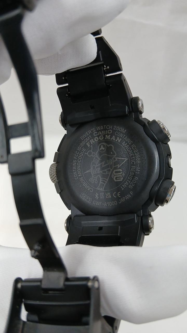 CASIO Solar Radio G-SHOCK MASTER OF G-SEA FROGMAN GWF-A1000C-1AJF