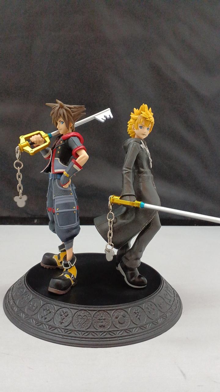 BANDAI SPIRITS Sora & Roxas A Prize Statue Figure Ichiban Kuji Kingdom Hearts ~SECOND MEMORY~