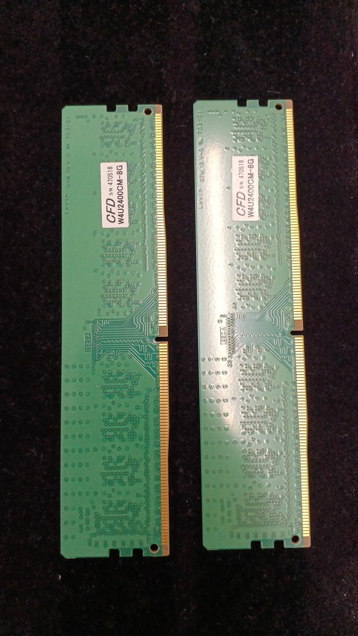 Crucial DDR4 memory 16GB CT8G4DFS824A. C8FBD1