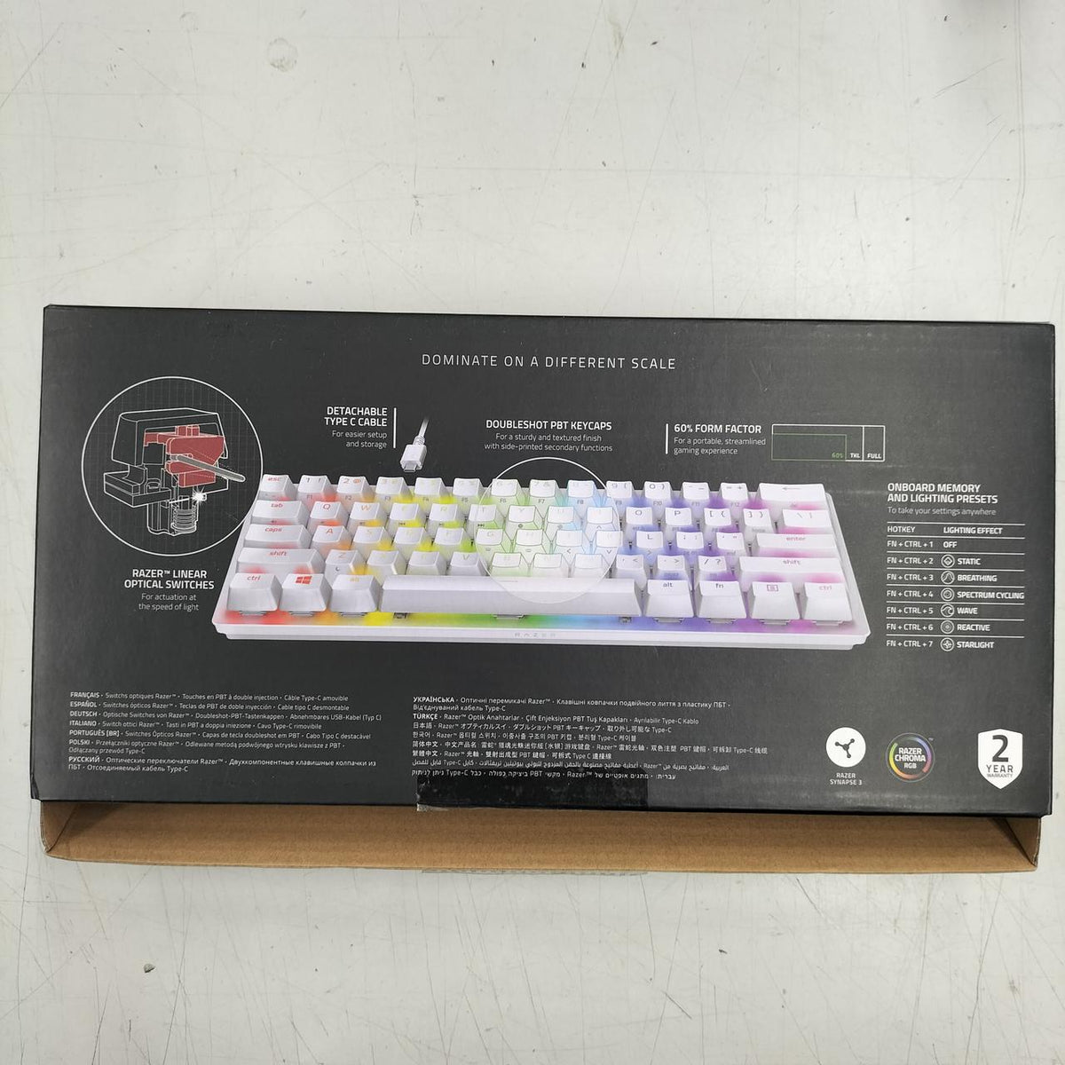 RAZER Gaming Keyboard RZ03-0339