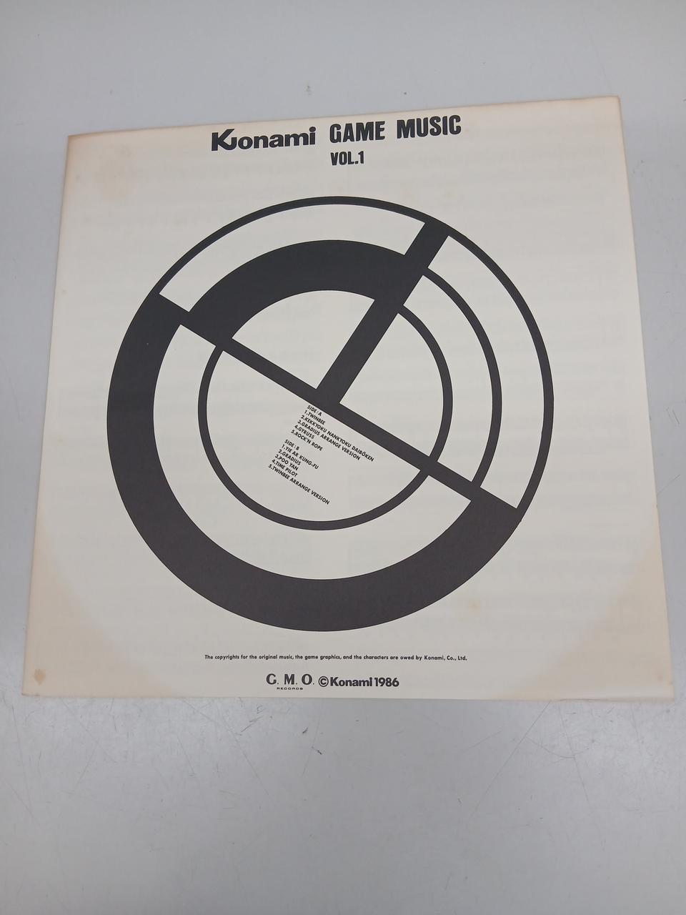 Alfa Records LP Konami Game Music VOL.1