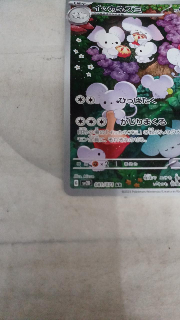 Pokémon Ika Mouse SV2D-081
