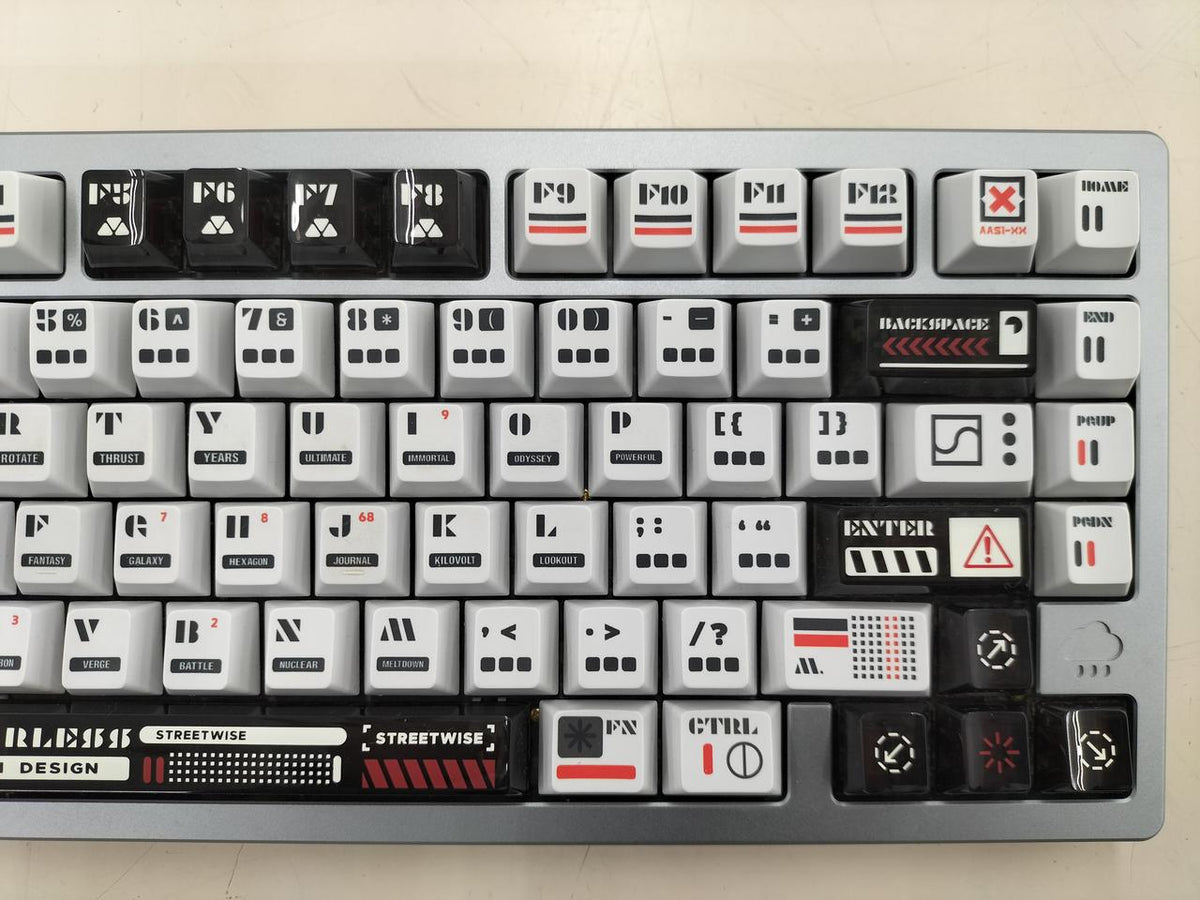 WOBKEY Gaming Keyboards PRT75GREY