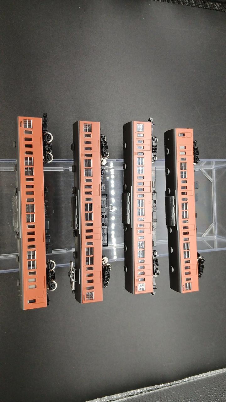 TOMIX JR 103 Series Commuter Train (Orange) Basic Set TOMIX