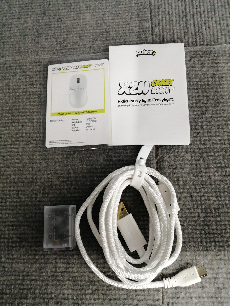 PULSAR Gaming Mouse X2N CRAZYLIGHT