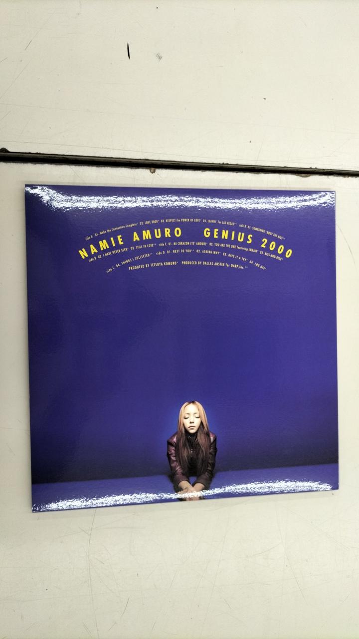 avex trax LP Record Namie Amuro / GENIUS 2000