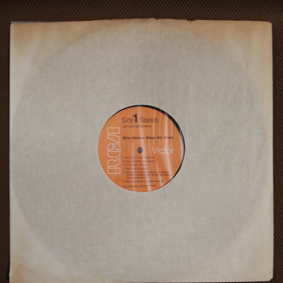 RCA VICTOR NINA SIMONE/NINA SIMONE SINGS LSP-3789