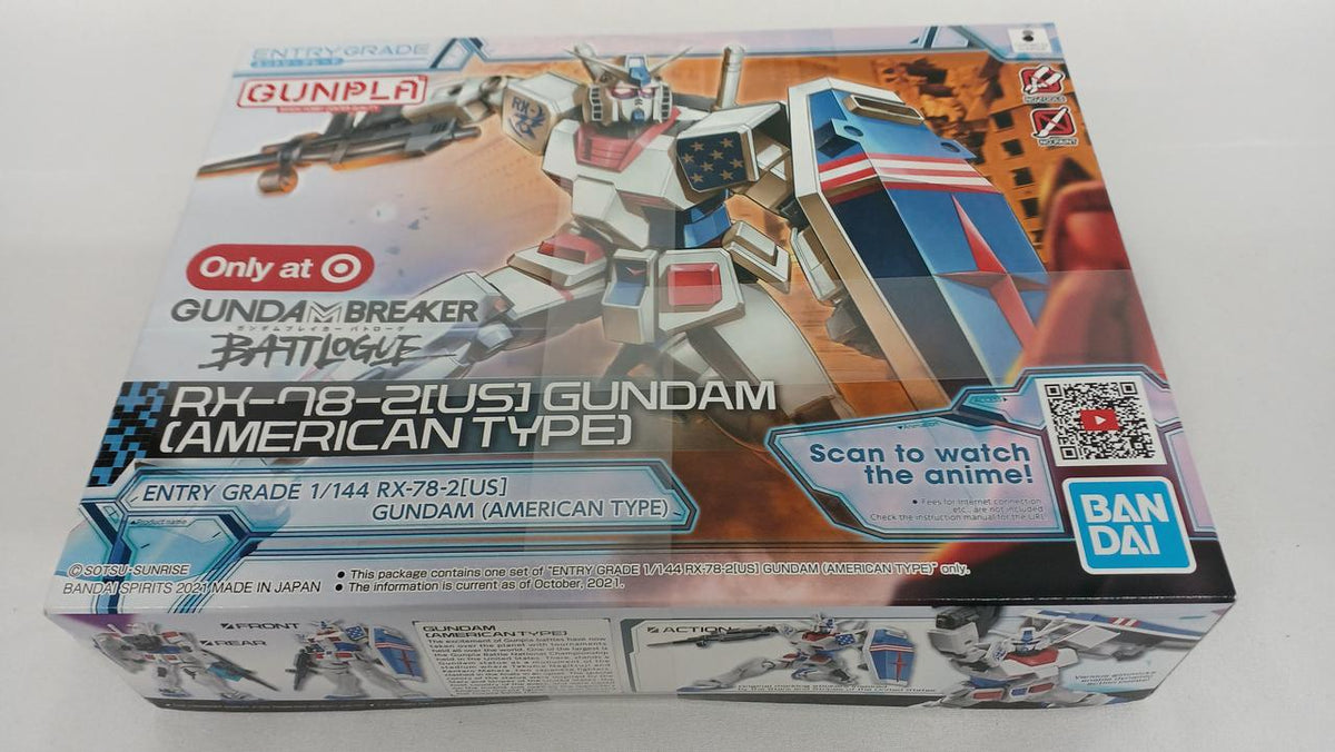 Bandai Gundam Breaker Battlogue RX-78-2 [US] GUNDAM [AMERICAN] - Banzai Thrifting | BanzaiHobby