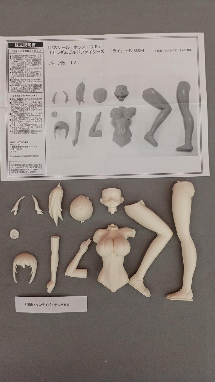 Pate-mori Soba Gundam Build Fighters 1/6 Fumina Hoshino - Banzai Thrifting | BanzaiHobby